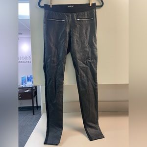 Allen B. By Allen Schwartz Faux Leather Front Legging Pant